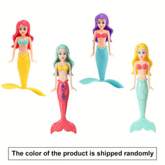 Mermaid Kids Water Toy Shell Spinner Diving Toy Fun for Swimming