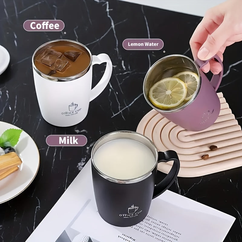 350ml Stainless Steel Water Cup Leakproof Coffee Cup