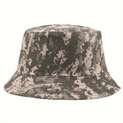 Camouflage Bucket Hat Outdoor Travel Hat Fishing Hat Male Basin Hat