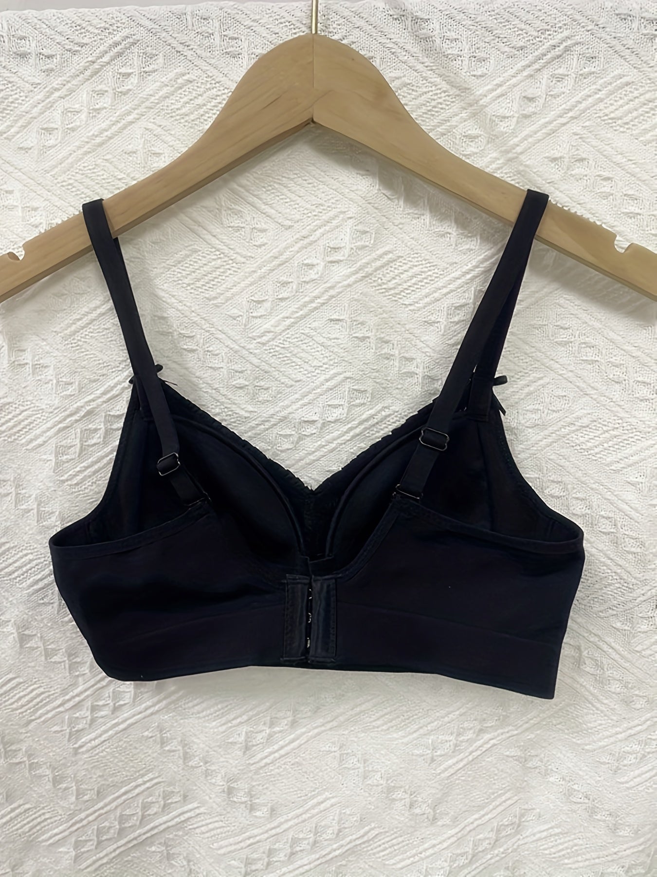 Soft Wireless Bow Tie Bra Anti Sagging Everyday Lingerie