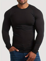 Men's Compression Workout Shirt High Stretch Base Layer