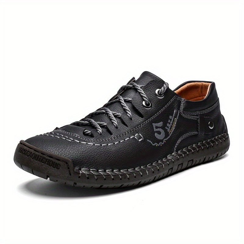 Men's Non Slip Casual Shoes Lace Up Comfortable Sneakers