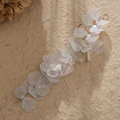 Baroque Flower Faux Pearls Bridal Headpieces Bride Wedding Headbands Hair Vine