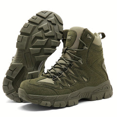 Men's High Top Hiking Shoes Non Slip Thermal Boots