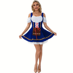 Bavarian Oktoberfest Dress for Women Halloween Costume