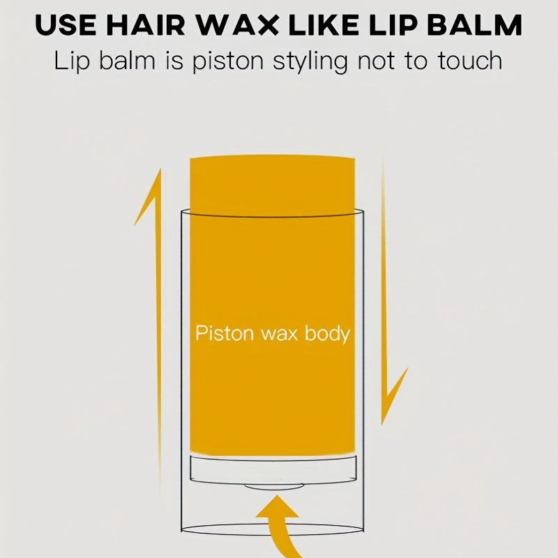 Frizz-Free Hair Wax Stick with Natural Extracts
