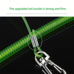 Elastic Fishing Rod Hand Rope with Steel Wire Inner Core