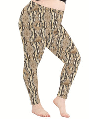 Geo Print High Waist Yoga Leggings