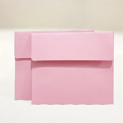 20 Pink Paper Envelopes for Small Items, Cards, Postcards