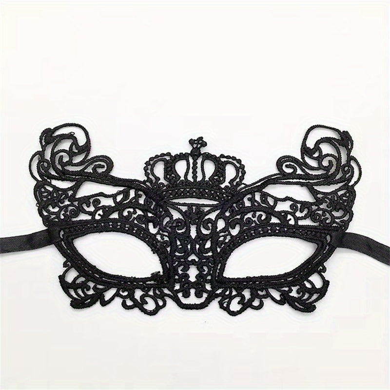 Makeup Ball Half Face Lace Mask Halloween Masquerade Supplies