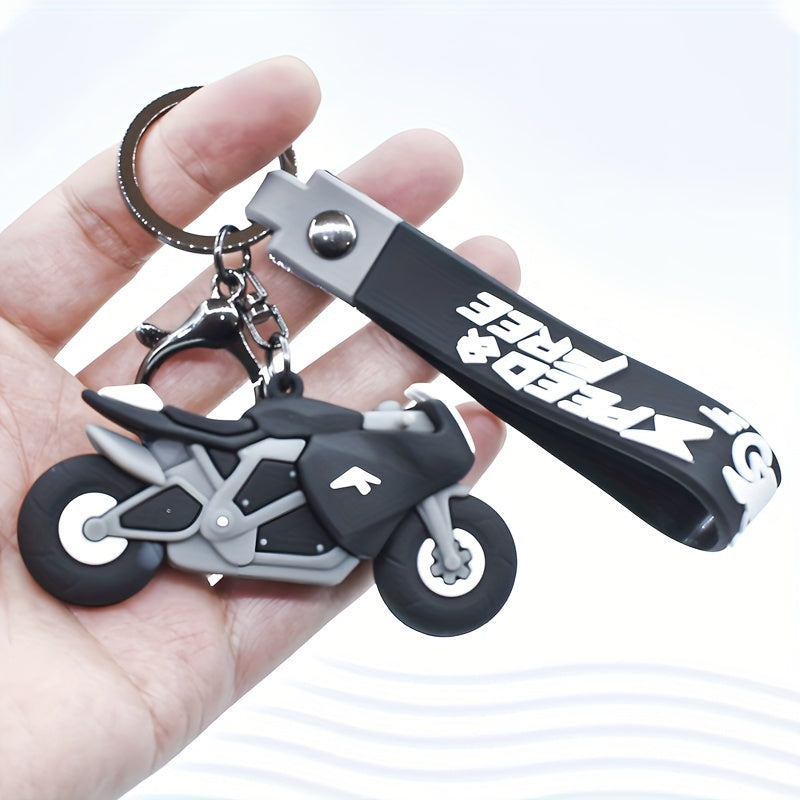 Motorcycle Model Keychain Pendant for Car Keys Backpacks Wallets