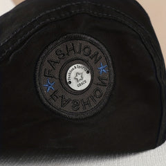 Embroidery Peaked Cap Men's British Retro Newsboy Cap