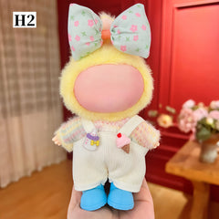 Stylish Clothes for LABUBU Dolls, Perfect Gift for 16-17 cm Dolls