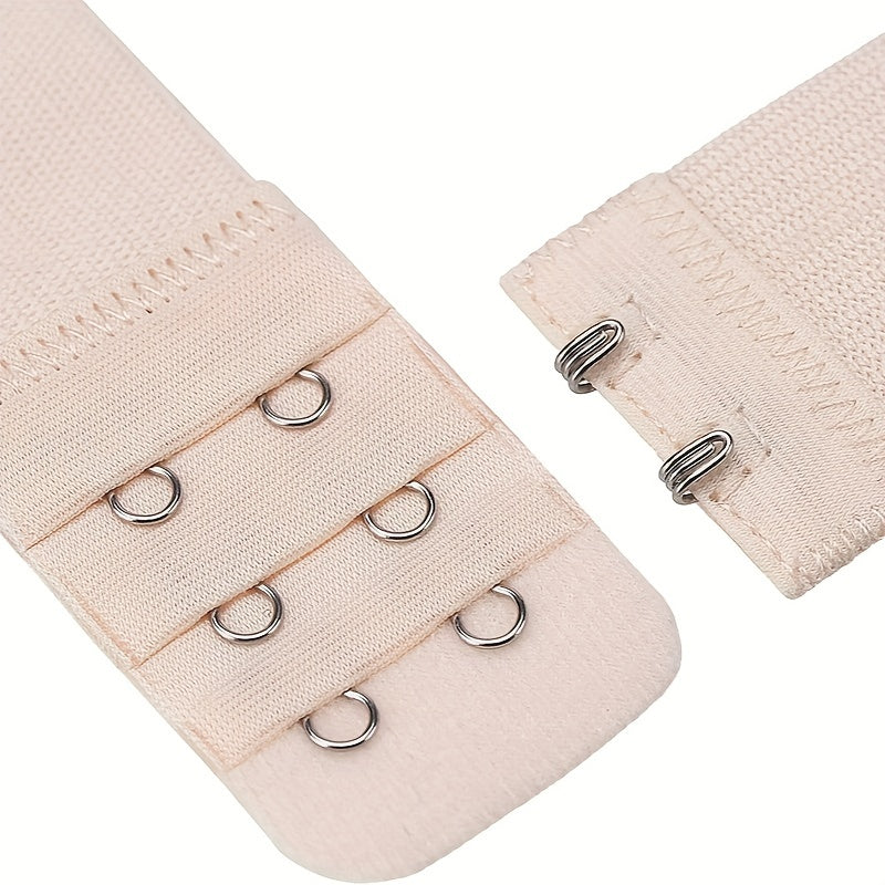 6pcs 2 Hooks Bra Strap Extenders Adjustable Band Buckle Women's Lingerie Accesso