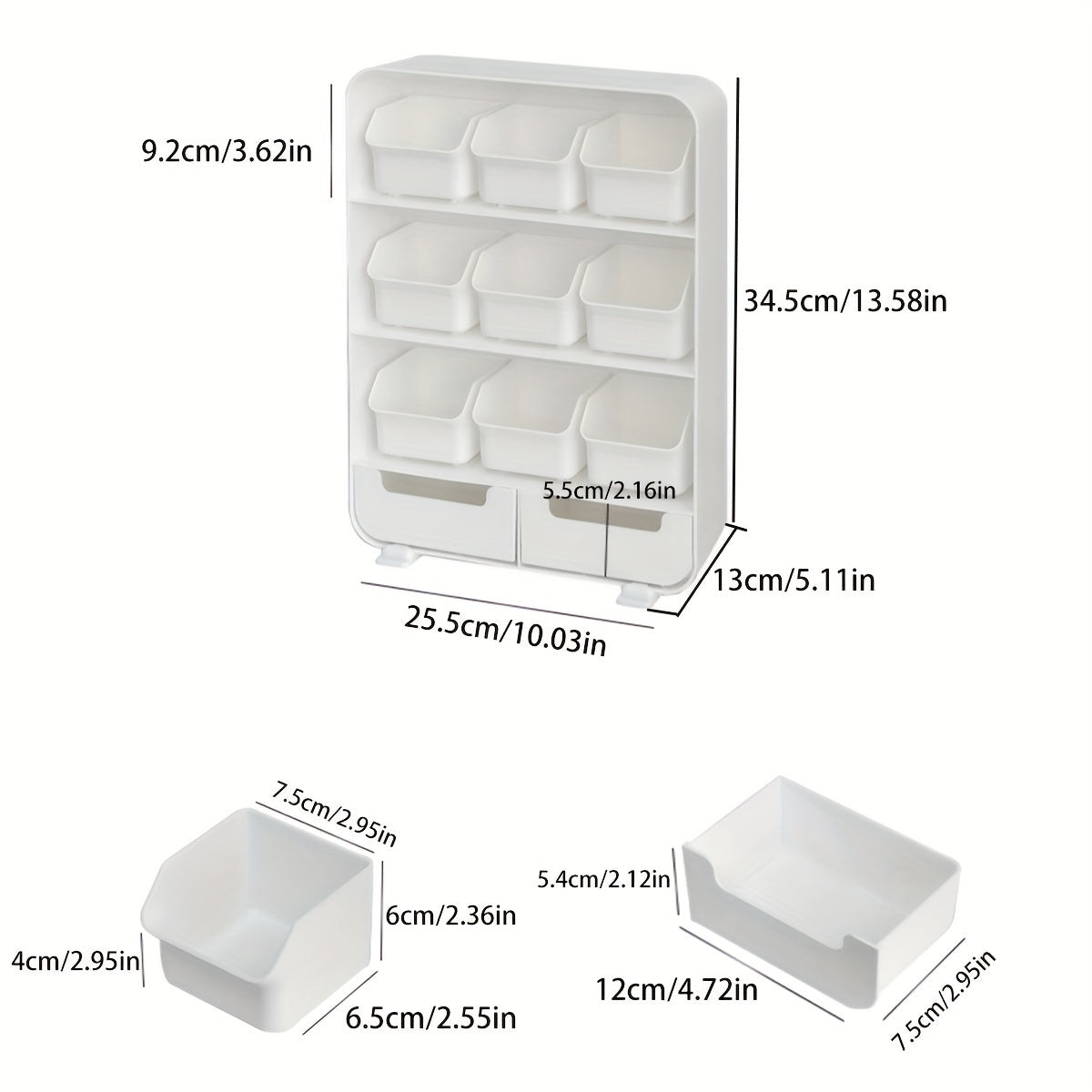 Drawer Type Stationery Supplies Rack Classroom Pencil Pen Eraser Storage Box