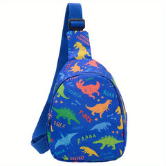 Kids Dino Excavator Chest Bag Lightweight Crossbody Bag