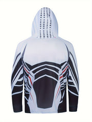 Men's Sun Protection Hooded Jacket Long Sleeve Quick Dry Hoodie