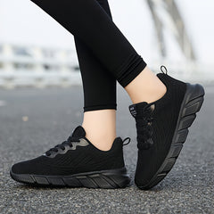 Women's Anti-Slip Athletic Running Shoes - Lightweight Outdoor Mesh Sneakers