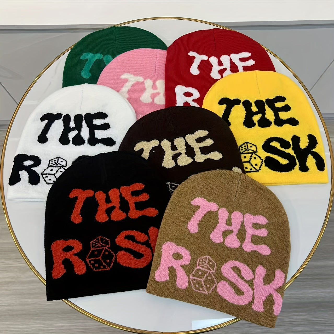 Spot Knitted Hat Men's and Women's Hip Hop Hat Autumn Winter Outdoor Warm Hat