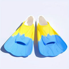 Colorful Silicone Swim Fins for Men Women Diving