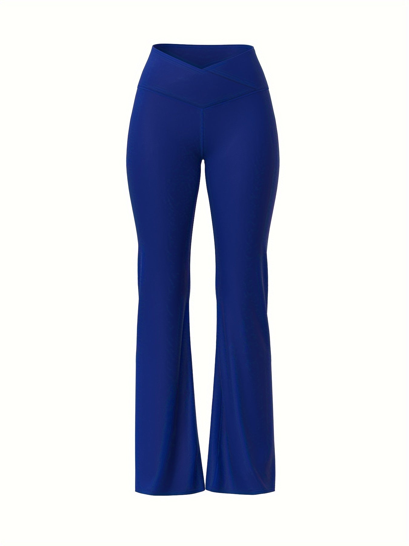 High Waist Yoga Pants Butt Lifting Flared Fitness Trouser