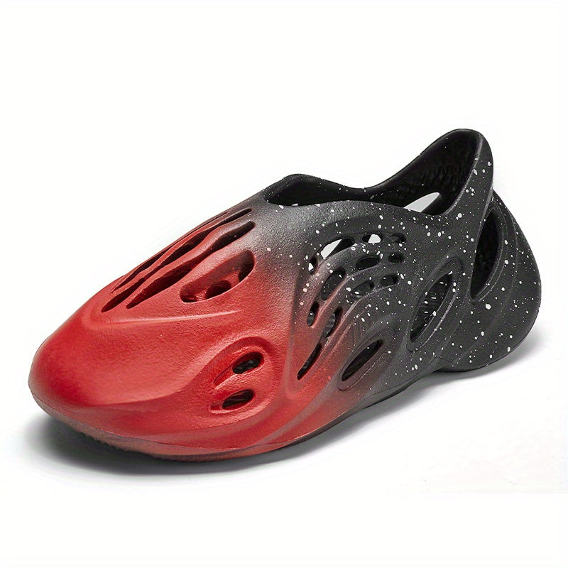 Men's Hollow Out Foam Clogs Slippers Non Slip Beach Sandals