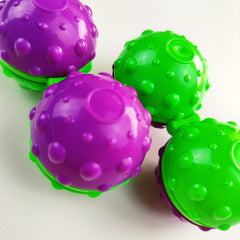 Green and Purple Fidget Spinner Decompression Toy