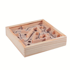 Wooden Balance Ball Palm Ball Track Maze For Children