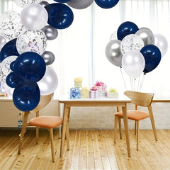 50pcs Colorful Confetti Balloon Set Wedding Birthday Anniversary