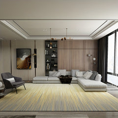 Modern Abstract Soft Area Rug for Living Room