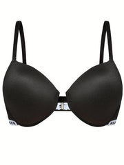 Plus Size Sexy Bra Front Closure Molded Cup Underwire Bra