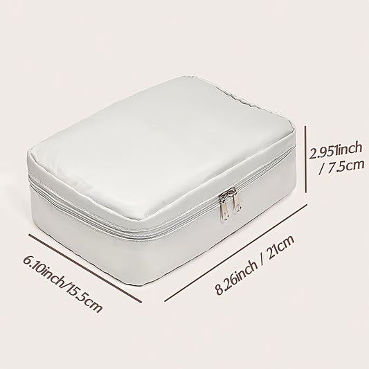 Portable Makeup Bag with Handle for Travel Toiletries Makeup Supplies