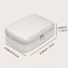 Portable Makeup Bag with Handle for Travel Toiletries Makeup Supplies