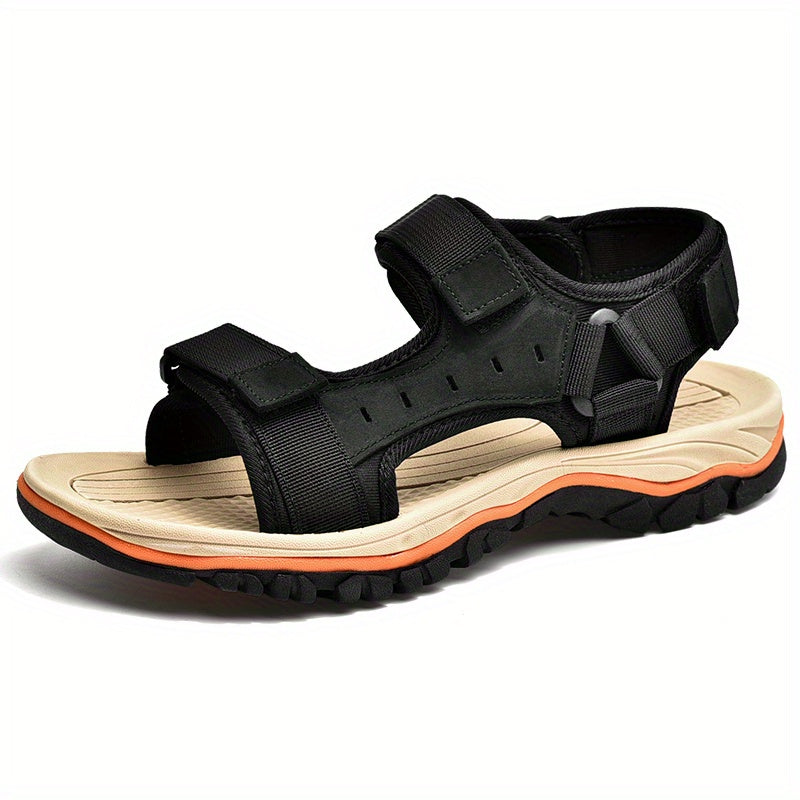 Men's Open Toe Outdoor Sandals with Non-Slip Sole