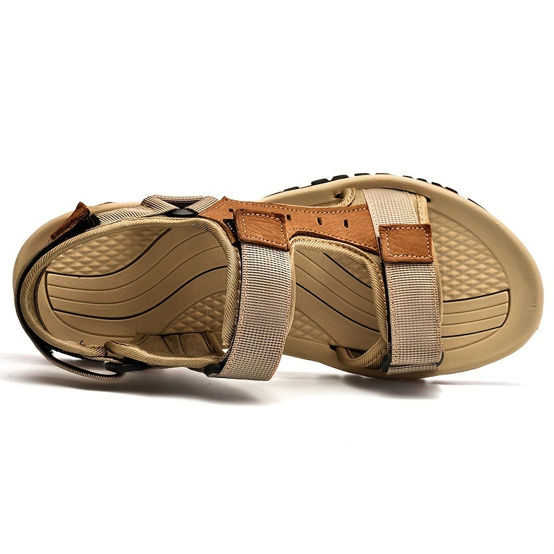 Men's Open Toe Outdoor Sandals with Non-Slip Sole