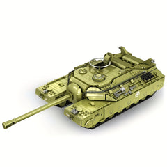 T28 Heavy Duty Tank Building Blocks Kit - Military World Series