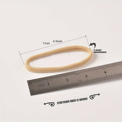 10pcs Nylon Hair Ties High Stretch Headbands for Kids Perfect Accessory