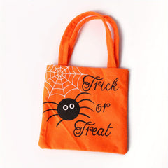 Halloween Cartoon Gift Candy Bag Spider Pumpkin Tote Bag