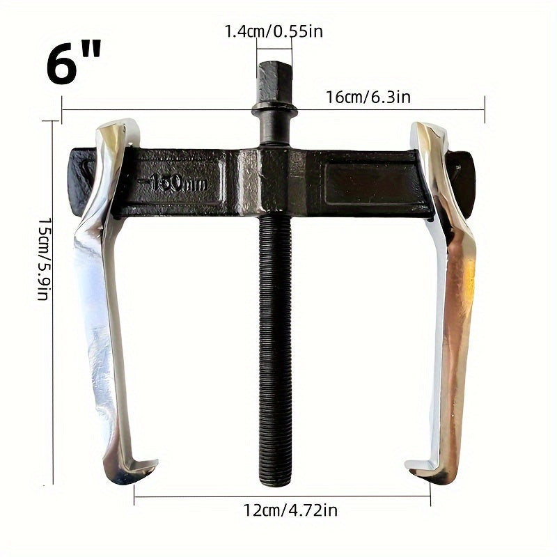 Multifunctional Bearing Puller for Single Piece Shafts