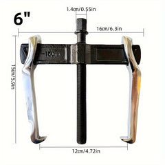 Multifunctional Bearing Puller for Single Piece Shafts