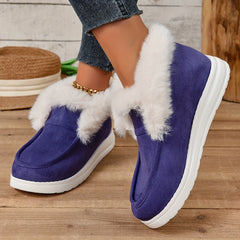 Women's Warm Non-slip Casual Sneakers Lightweight Walking Shoes