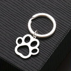 Cartoon Dog Paw Keychain - Stylish Accessory for Bags and Keys