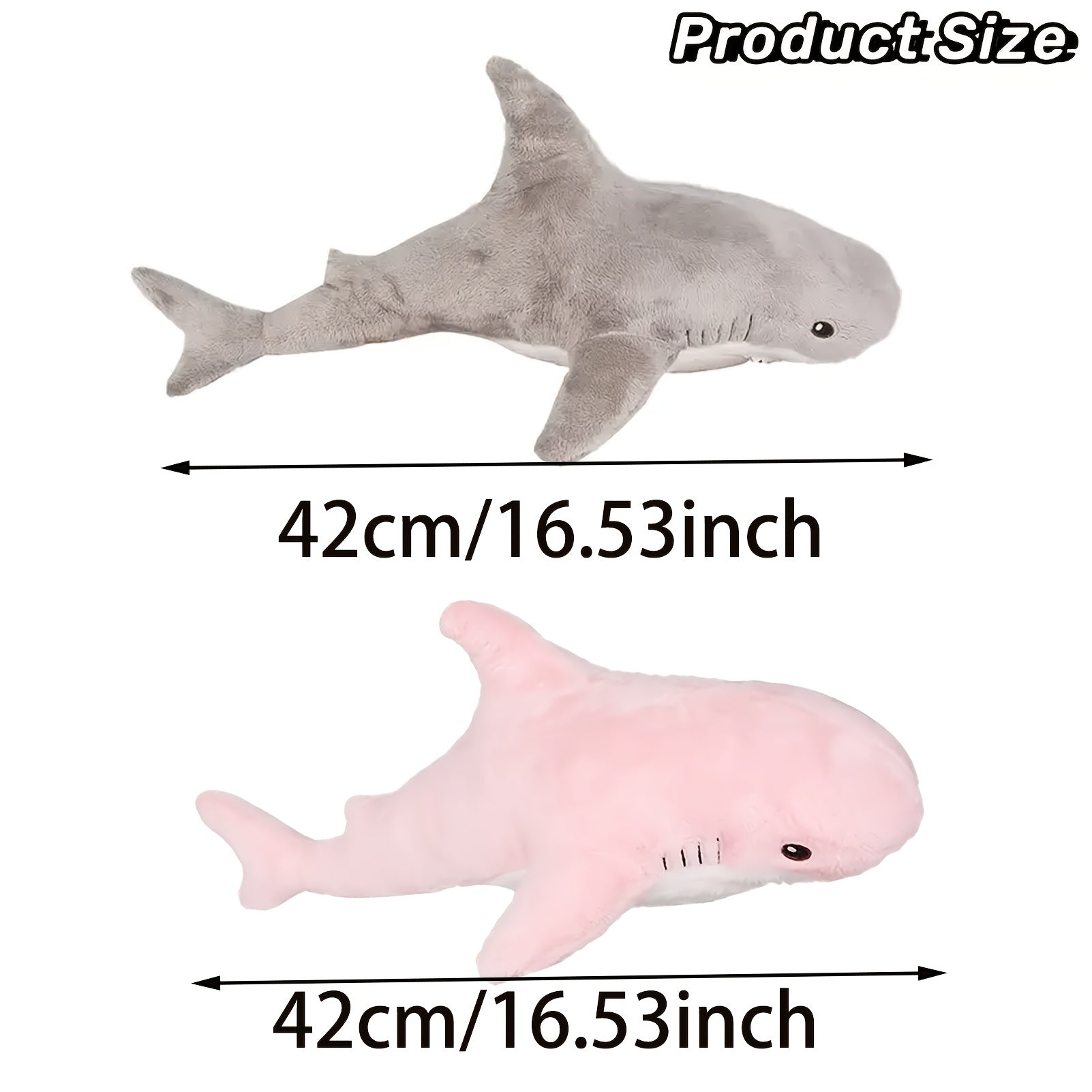 Giant Shark Plush Toy for Birthday & Christmas