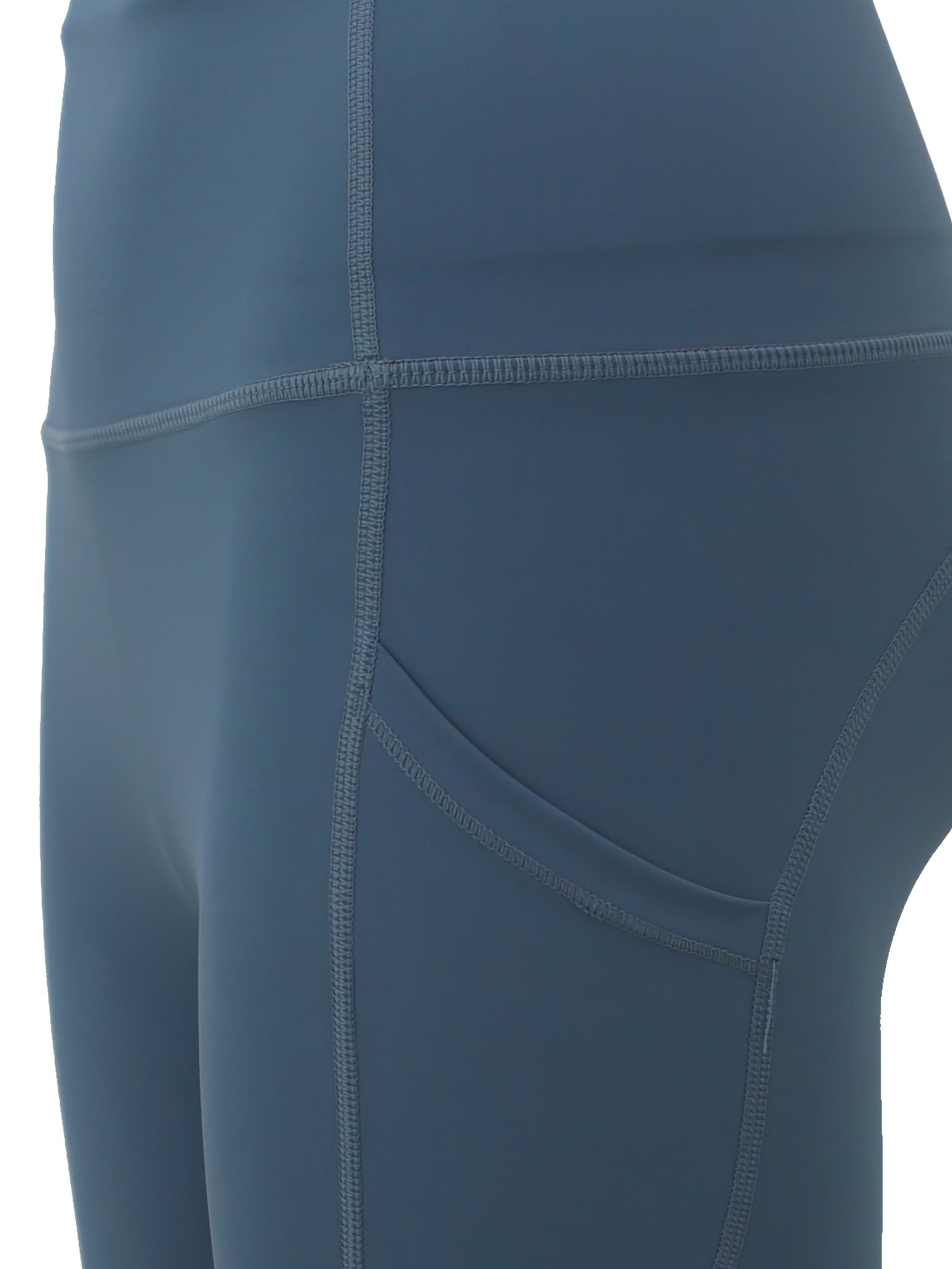 High Waist Sporty Bermuda Short Butt Lifting Cycling Short