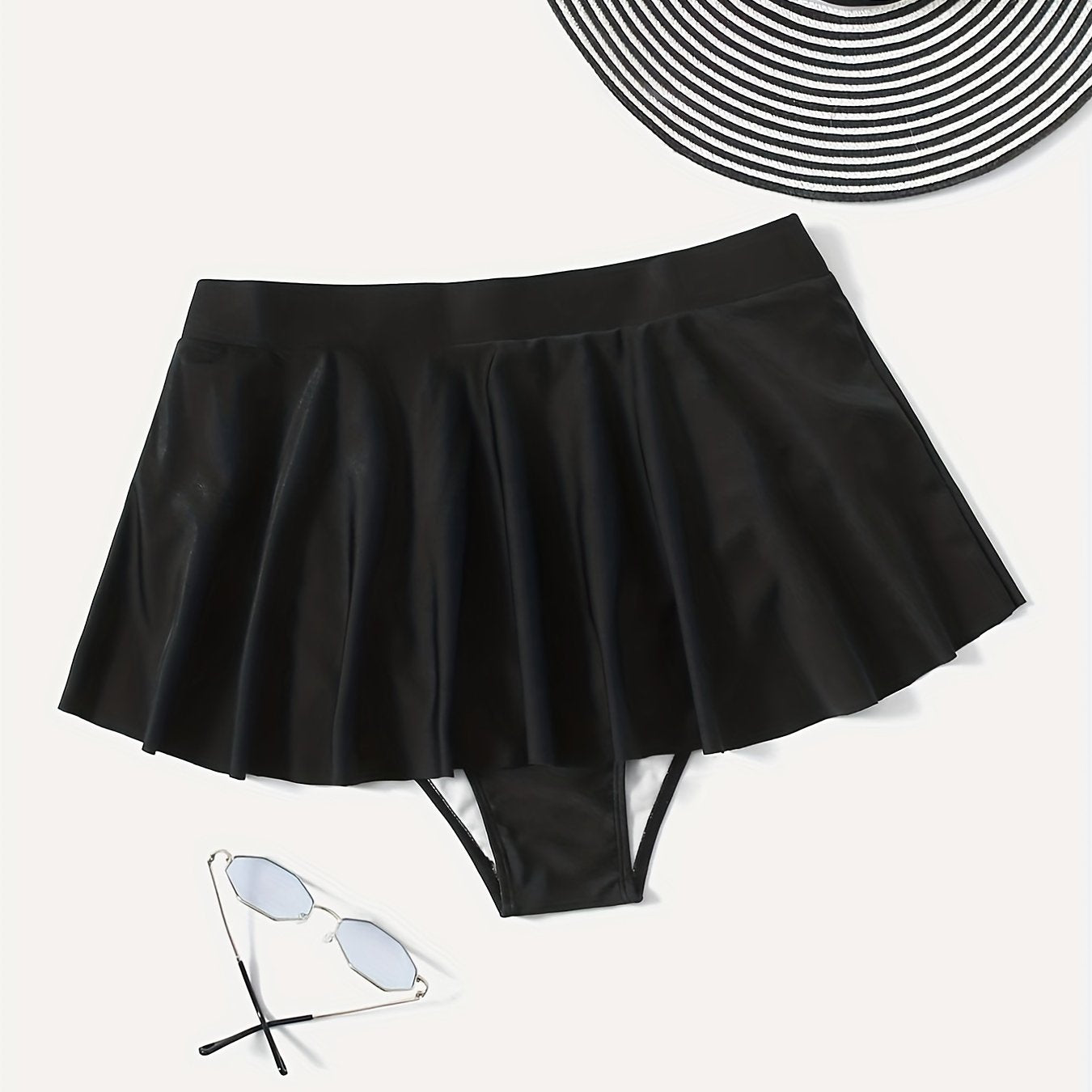 Vacay Bikini Skirt High Stretch Swimwear Skirt