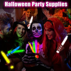 8pcs Fluorescent Sticks Emergency Lights Party Supplies 15 6in Neon Light