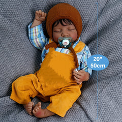 20 Inch Reborn Baby Doll Levi Dolls Collection Washable & Crafted