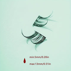 DIY Wispy Soft Lash Clusters 5-13mm False Eyelashes