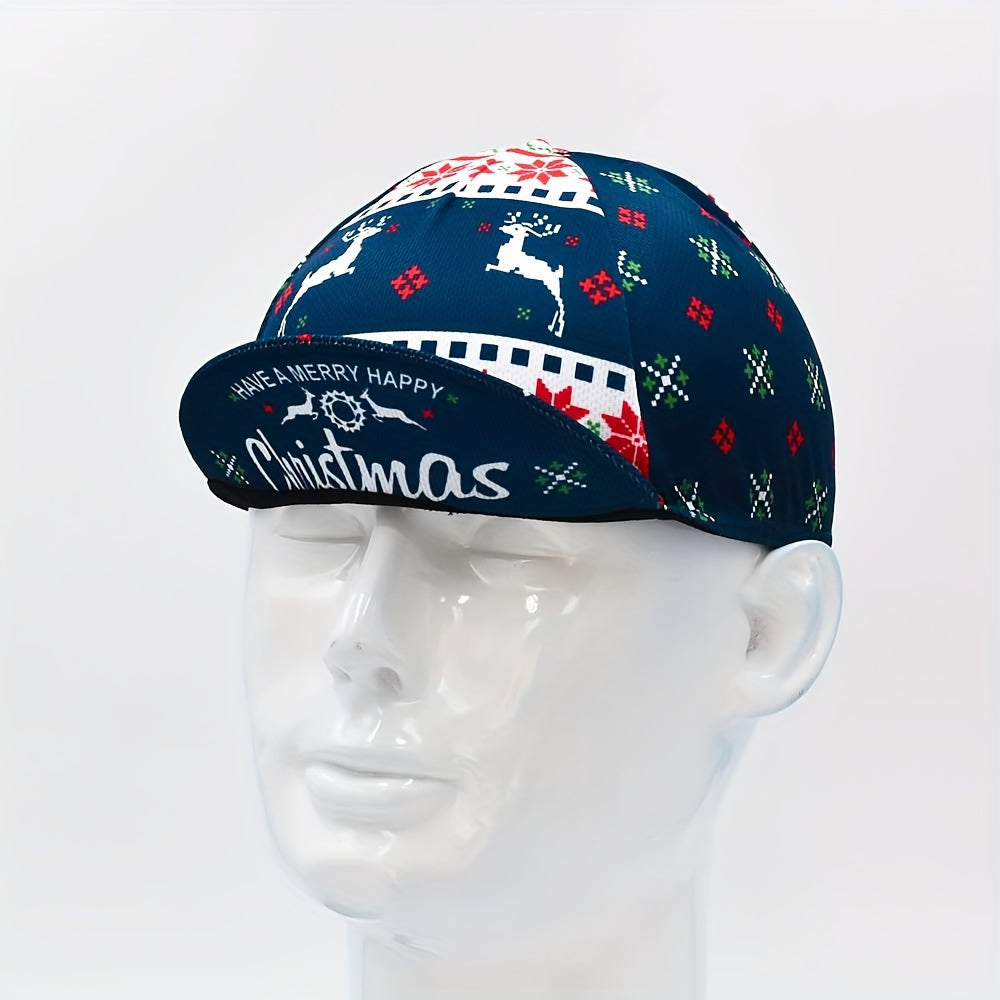Christmas Santa Claus Cycling Cap Under Helmet Hat