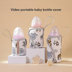 Kids Bottle Insulation Cover - Cute Designs - Keeps Bottles Warm/Cold
